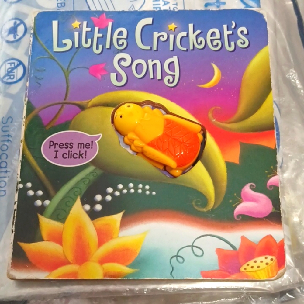 Little Cricket's Song Toddler Board Book